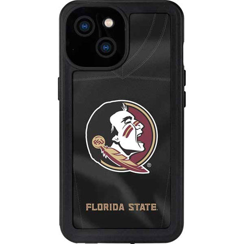 Florida State University Black Jersey iPhone 15 Waterproof Case